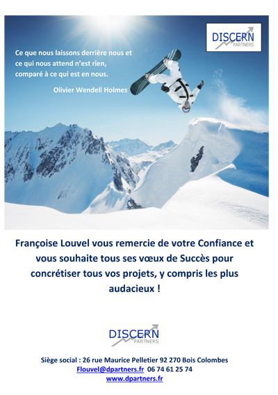 Bonne Année 2015 - Discern Partners